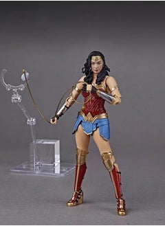General Wonder Woman character model desktop decoration movable doll model toy collection decoration gift for family and friends  - Image 1