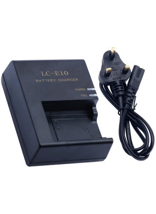 LC-E10 Battery Charger for Canon LC-E10 LC-E10C LC-E10E Batteries for Canon EOS Rebel T7 T6 T5 T3 T100 4000D 3000D 2000D 1500D 1300D 1200D 1100D Cameras Battery Quick Chargers with Power Supply Cord - pzsku/ZF481F40399082B9A1552Z/45/1747061427/93a3c73f-7962-4ec9-a670-b2484416594b