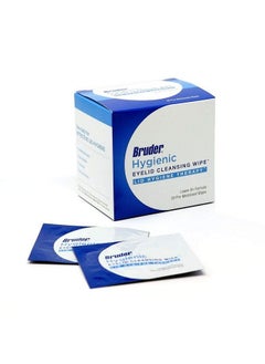 Bruder Hygienic Eyelid Cleansing Wipes | Rinsefree Exfoliating Wipes Remove Excess Oil And Debris From Eyelids & Lashes | Remove Make Up & Oil L Eye Care L Eye Cleanse L Nonallergenic L 30 Count Box  - Image 1