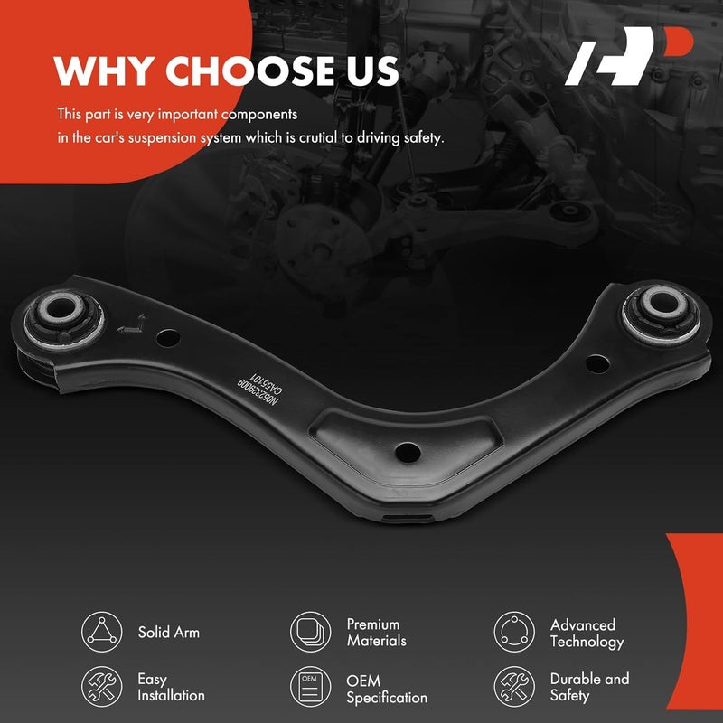 A-Premium Rear Right Upper Control Arm with Bushing - Image 4