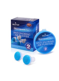 Anti Snoring Devices, Silicone Nose Clip Air Purifier Nose Breathing Apparatus, Anti Snoring Device Nose Clip Anti Snoring, Mini Nose Buds Anti Snoring 2 Pairs