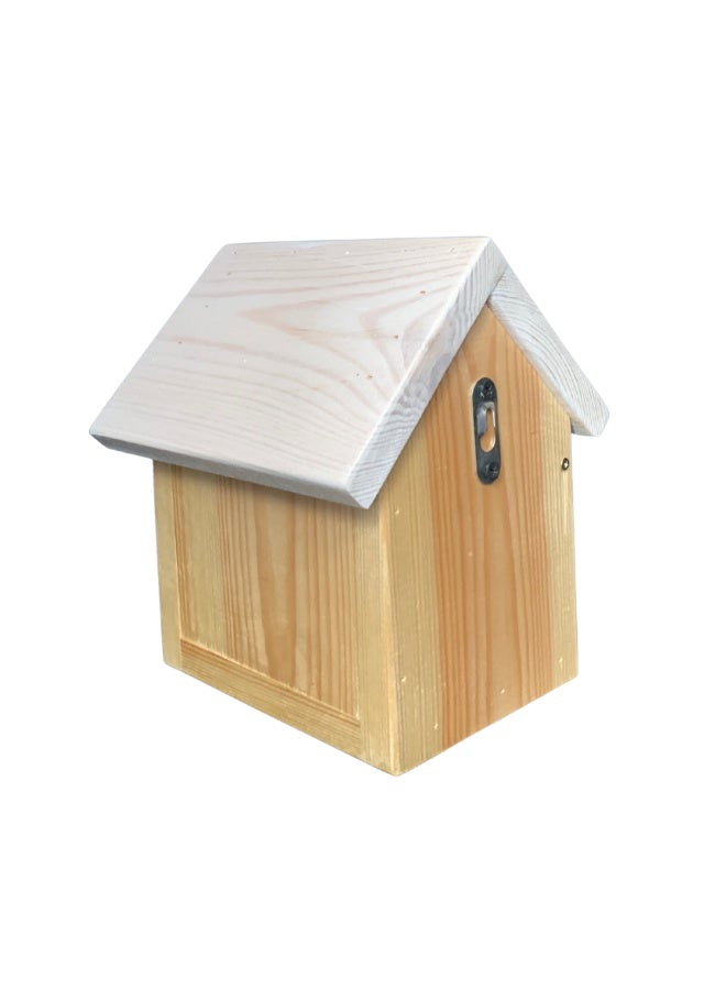 بيت عصافير خشبي بأبواب قابلة للفتح - لون أبيض من Pet's Home - Image 4