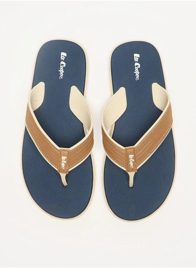 لي كوبر Men's Textured Flip Flops