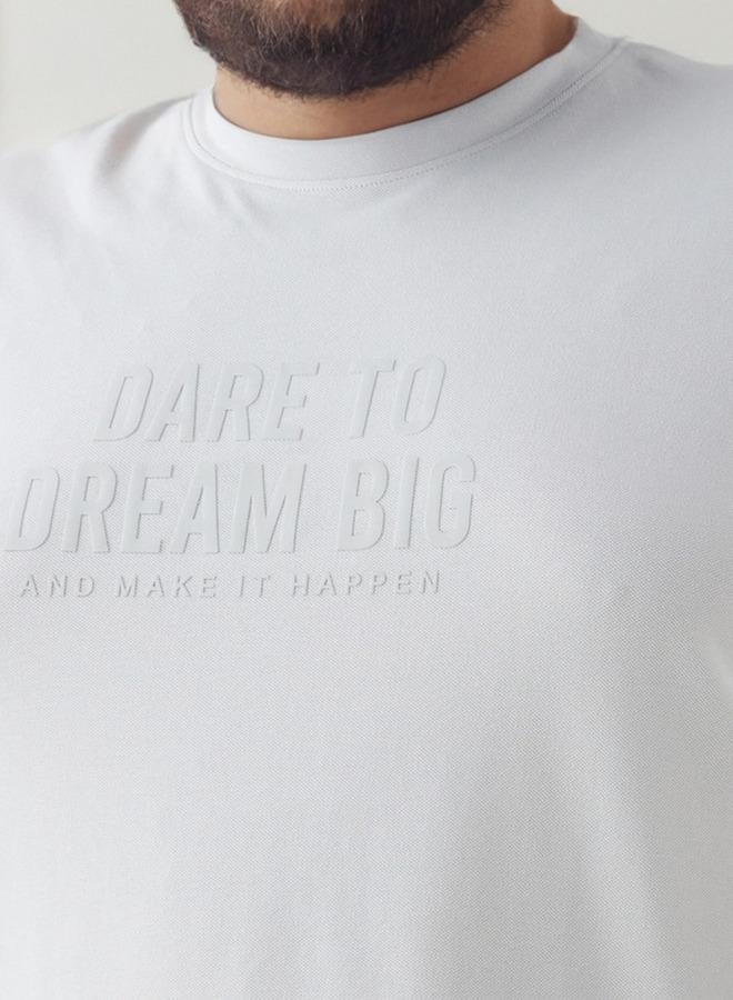 سبلاش فيڤ تيشيرت رجالي بقصة عادية ورقبة دائرية وأكمام قصيرة وطبعة شعار - Image 4