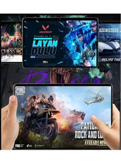 AirTab U24 Pro Smart Tablet 10.1-FHD Inch Display 16GB RAM 1TB ROM – With Arabic Keyboard BLUE  - Image 5