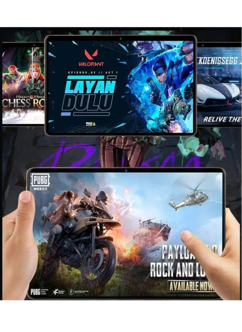AirTab - U24 Pro Smart Tablet 10.1-FHD Inch Display 16GB RAM 1TB ROM – With Arabic Keyboard BLUE - Image 1