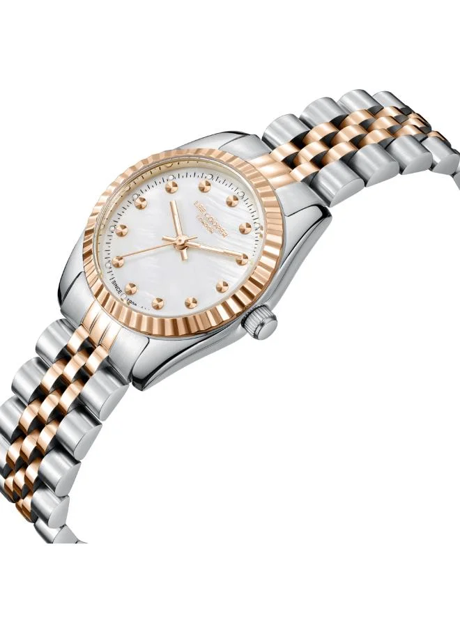 لي كوبر Women's Metal Analog Watch LC08167.520 - 28 mm