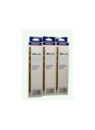 Premium HB Pencil Set - Pack of 3 Boxes (12 Pencils Each) with Eraser Tip - Eco Friendly and Durable Writing Tools for Office  School and Art Projects - pzsku/ZF482755D74D78F51234CZ/45/1749672260/3037b053-049b-4e27-98e0-54db66ed849a