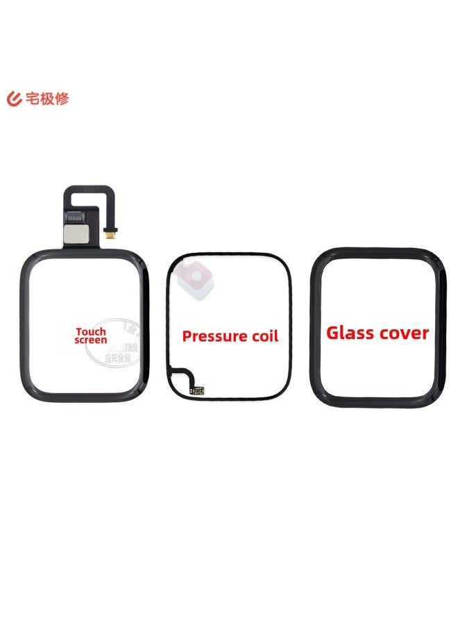 Generic - Touchscreen Watch Glass Screen Protector 5th Gen Outer Display For Apple Watch High Sensitivity Pet Material Transparent Sticker-Color:Pressure Sense Watch S5/SE/SE2 40MM-Dimensions:Single - Image 1