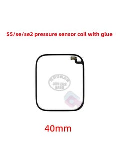Touchscreen Watch Glass Screen Protector 5th Gen Outer Display For Apple Watch High Sensitivity Pet Material Transparent Sticker-Color:Pressure Sense Watch S5/SE/SE2 40MM-Dimensions:Single