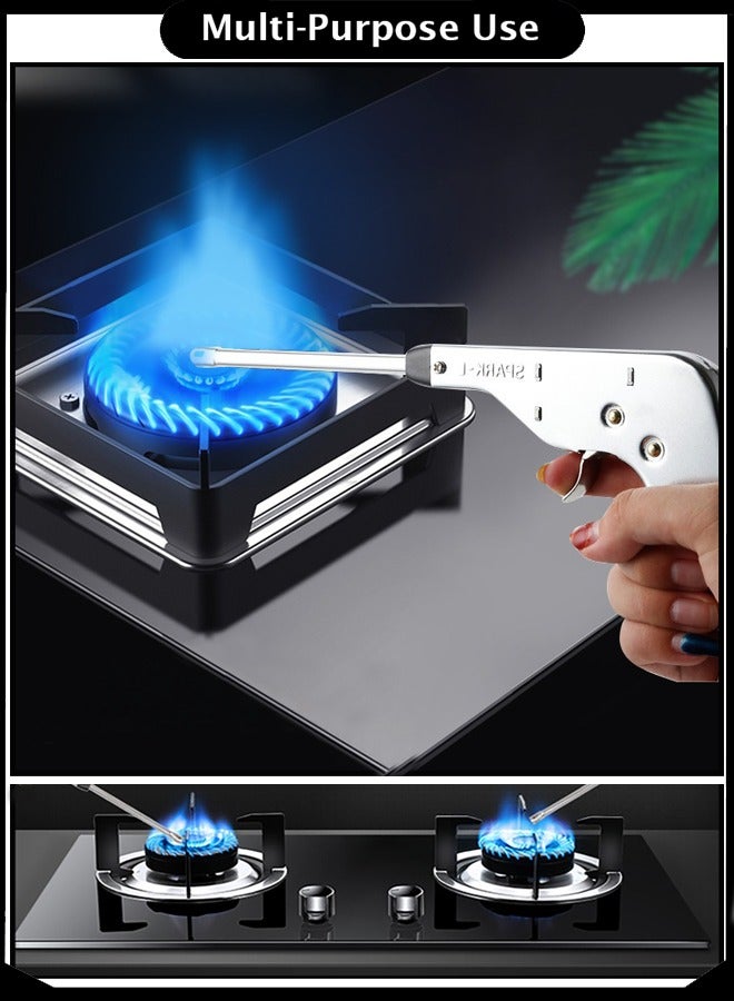 A TO Z SPARK-L Japanese Gas Lighter – 30,000 Shots, 27.5 cm Reach , Stainless Steel, No Battery or Flint – Ideal for Stove, BBQ Grill, Gas Heaters, and Campfires - Image 4