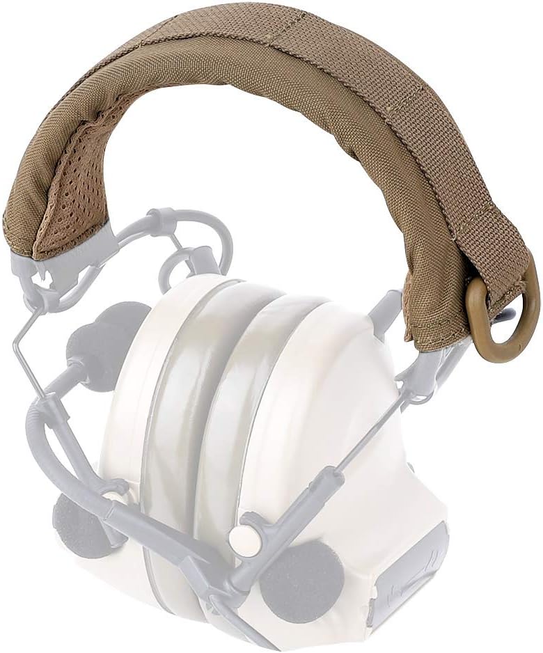 KRYDEX Tactical Modular Earmuff Band Cover Fits for All General Earmuff Headband - Image 2