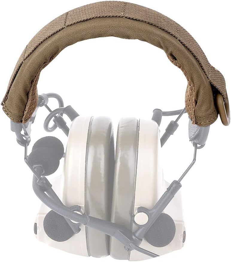 KRYDEX Tactical Modular Earmuff Band Cover Fits for All General Earmuff Headband - Image 1