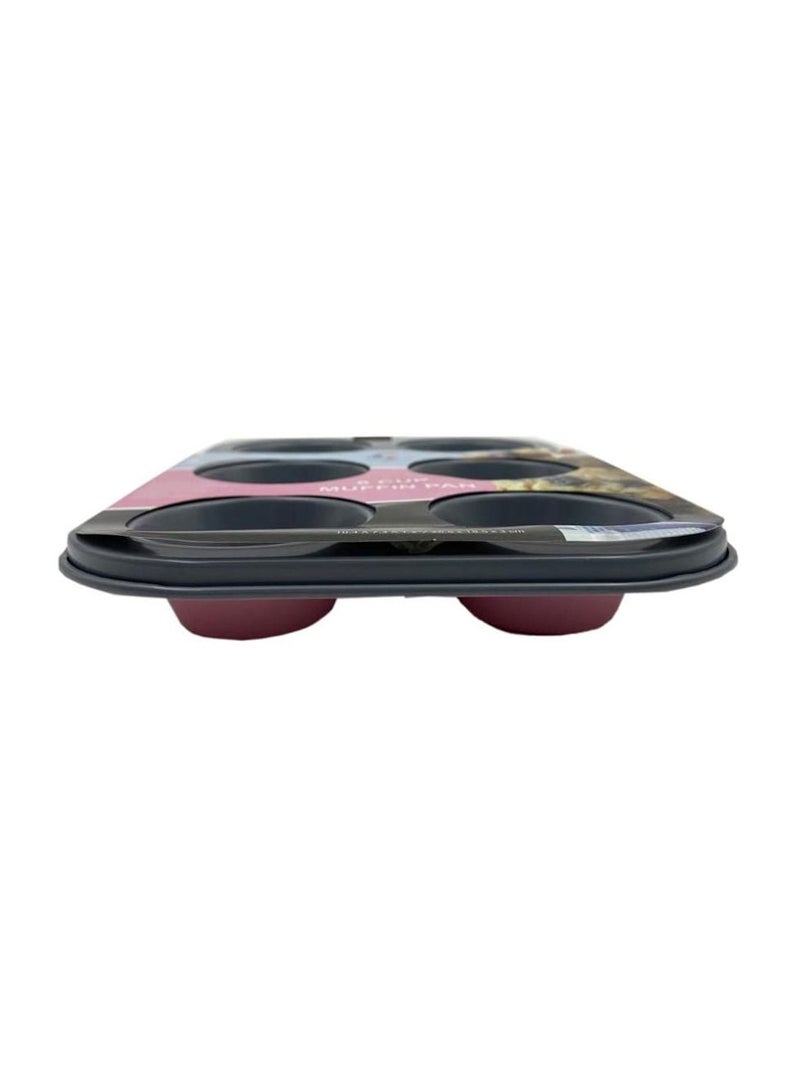 Chefi 6cup Muffin Pan 26.5x18.5x3cm - Image 1