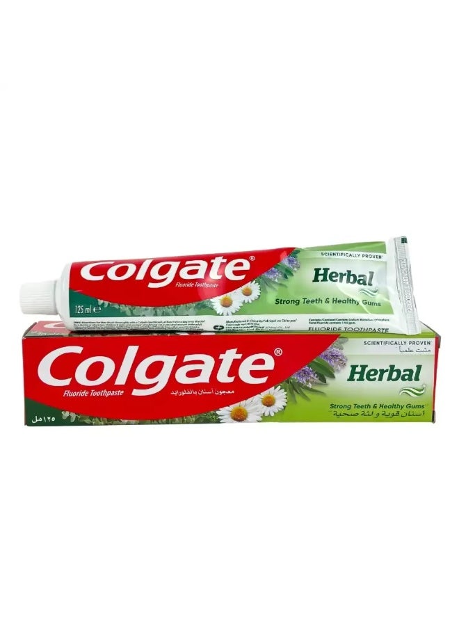 Colgate Herbal Fluoride Toothpaste For Strong Teeth And Healthy Gums- 125ml - Image 1
