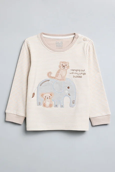 أر أند بي Printed Sweatsuit Set