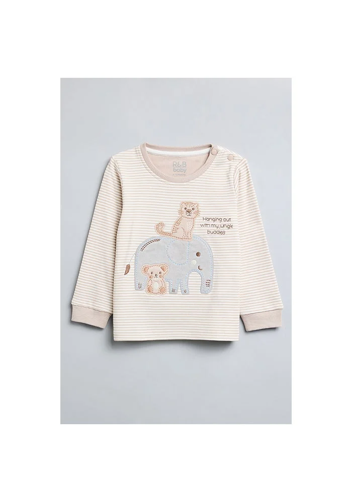 أر أند بي Printed Sweatsuit Set