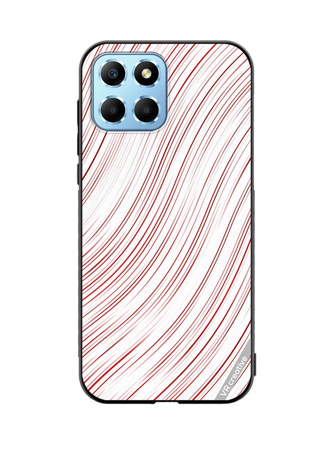 VR CREATIVE Protective Case Cover For Honor X8 5G Strips Design Multicolour - Image 1