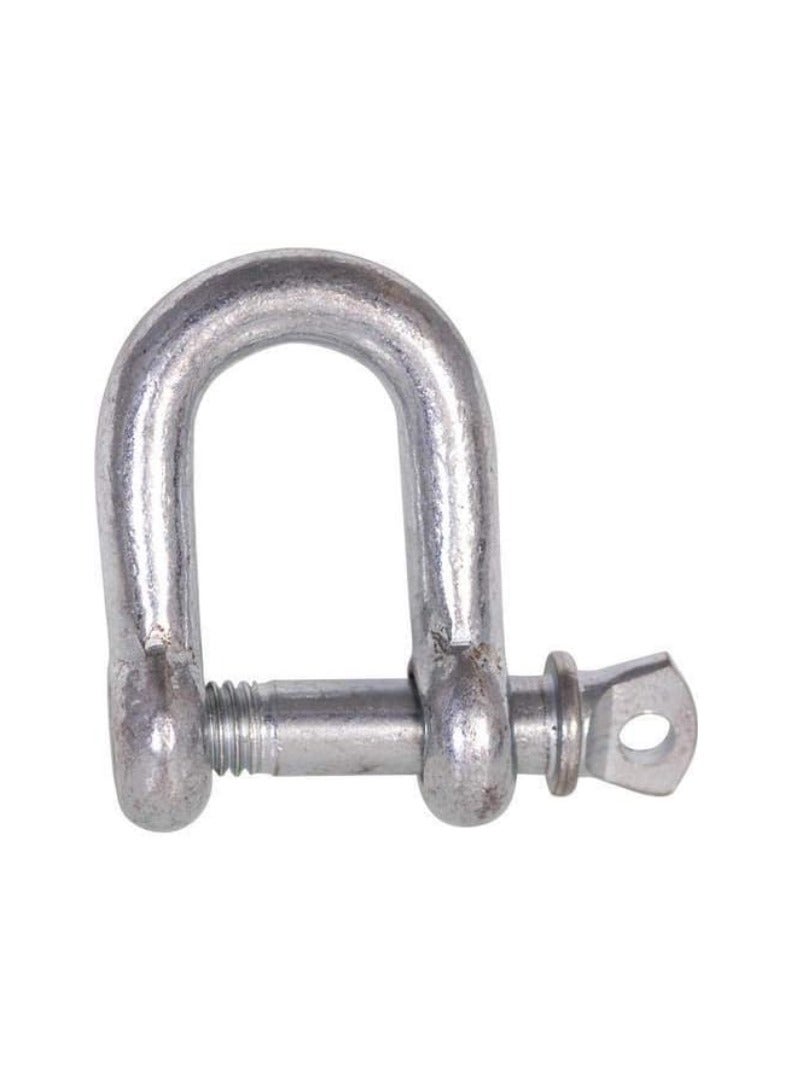 KNP KNP GI D-Shackle Euro Type Hook (100g) is a heavy-duty wire rope fastener designed for secure lifting, rigging, and fastening applications.  - Image 2