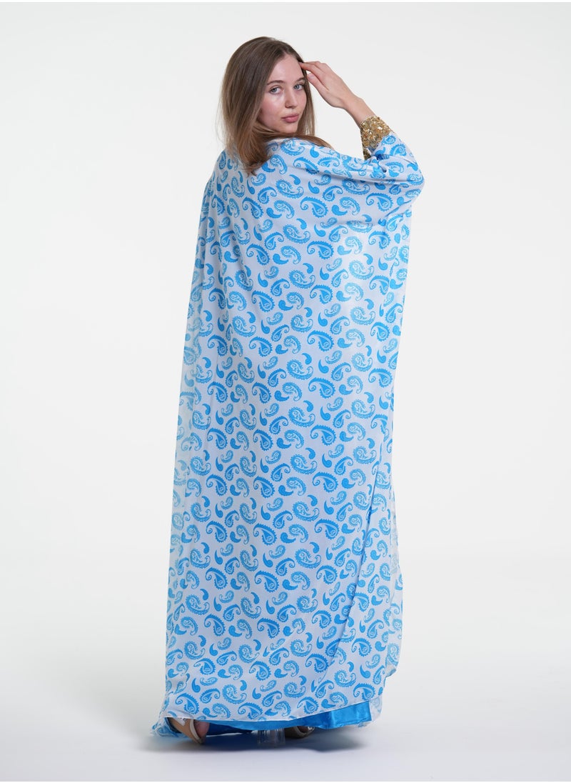 AL BENT AL SHARQIEH women kaftan , arabian dress , jalabiya  - Image 4