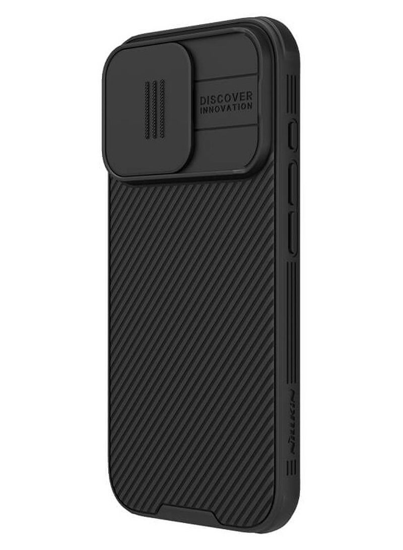 Nillkin CamShield Pro Cover Case Designed For iphone 16 Pro - Black - Image 1
