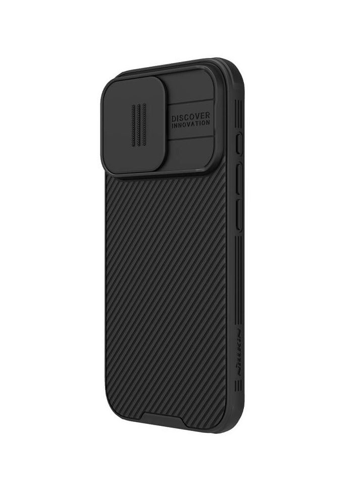 Nillkin CamShield Pro Cover Case Designed For iphone 16 Pro - Black - Image 1