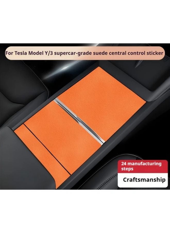 Tesla Model 3 Y Highland Purple Center Console Cover Protector Durable Easy Install - Image 2
