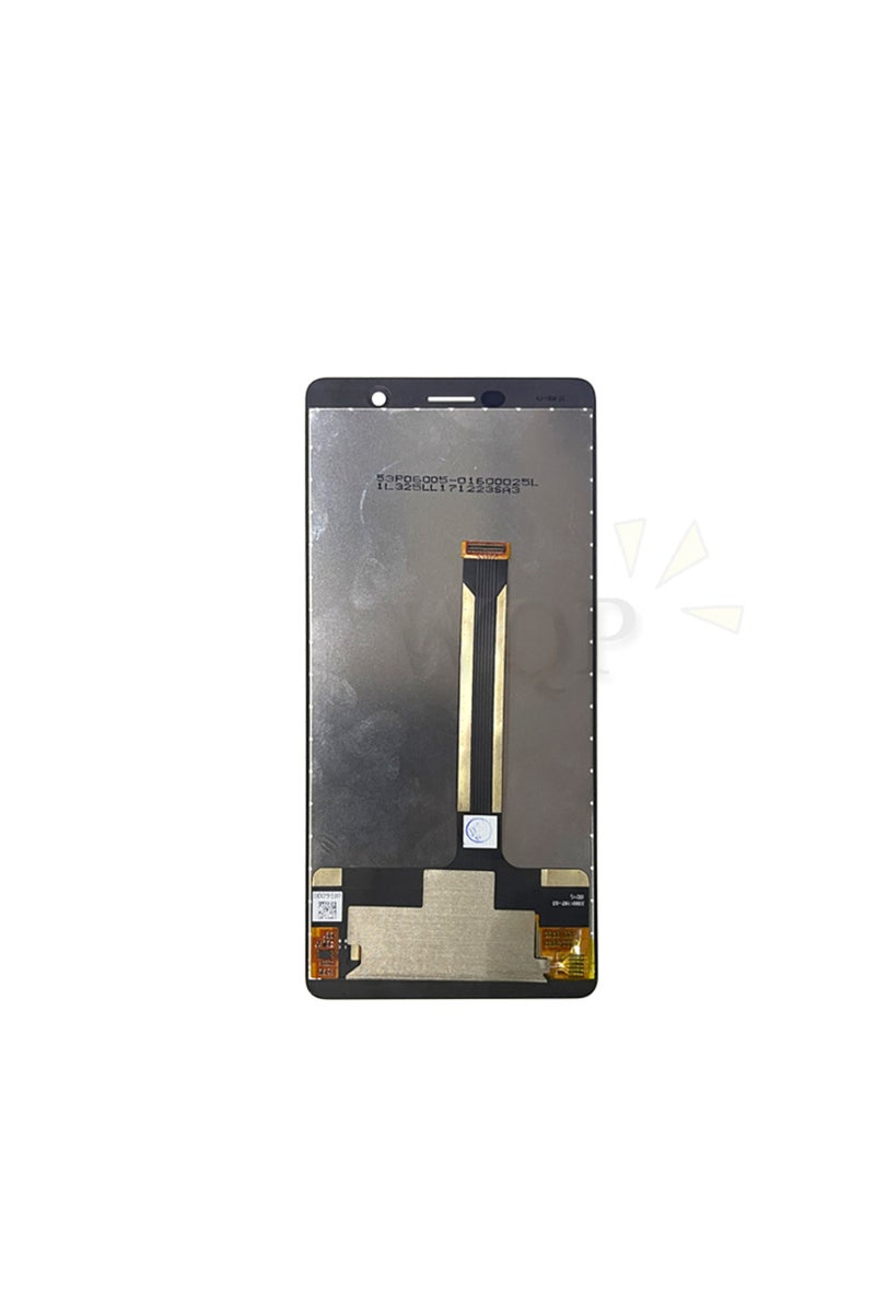 شاشة LCD سوداء بدون إطار لهاتف نوكيا 7 بلس، شاشة لمس، مجموعة محول رقمي لهاتف نوكيا 7 بلس TA-1