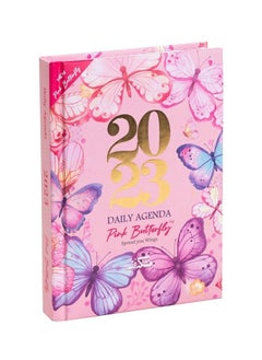 Agenda Only 2023 - Pink Butterfly