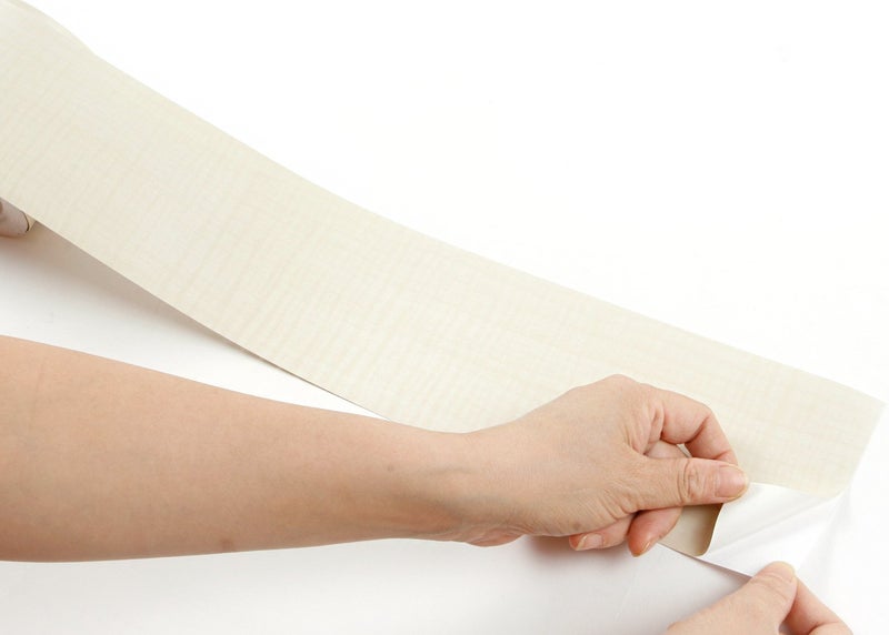 ROSEROSA Peel & Stick PVC Wood Border Sticker Self-Adhesive Wallpaper (KW110B : 3.93 inch X 16.40 feet) - Image 4