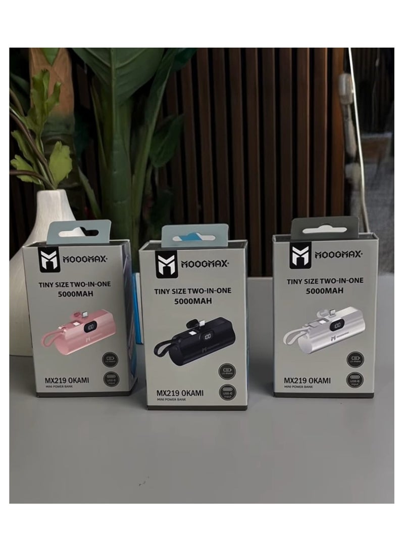 MOOG MAX Small power bank 5000 MAH Lightning port - Image 2