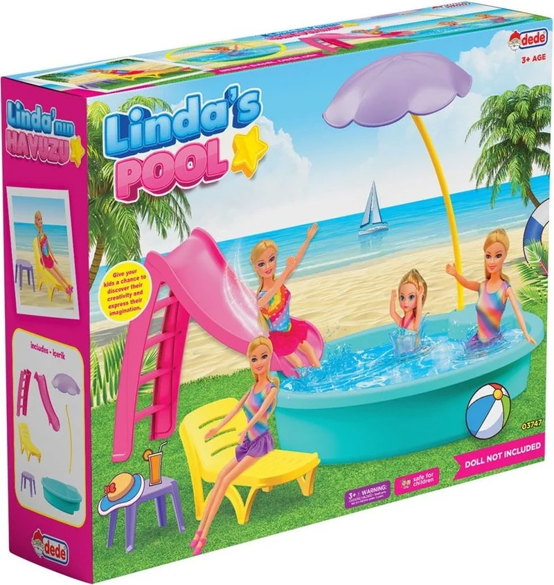 dede Grandpa Linda's Pool Ages 3+