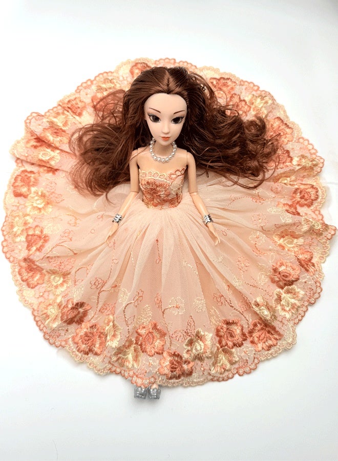 Lace Circle Princess Doll for Girls - Image 1