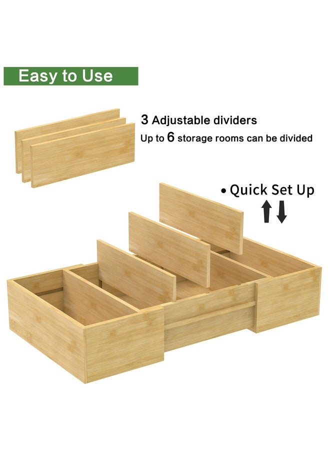 ريترو شاو منظم أغطية حاويات الطعام القابلة للتمدد من الخيزران من ريترو شاو للخزانة، منظم أغطية قابل للتعديل للأغطية البلاستيكية وأغطية التخزين، منظمات المطبخ والتخزين - Image 3