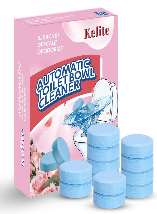 KELITE Toilet Bowl Tablets, Continuous Clean Toilet Drop In Discs, Each Tablet Provides of Protection Against Stains and Build Up, 12 Count (Pack of 1) - Image 1