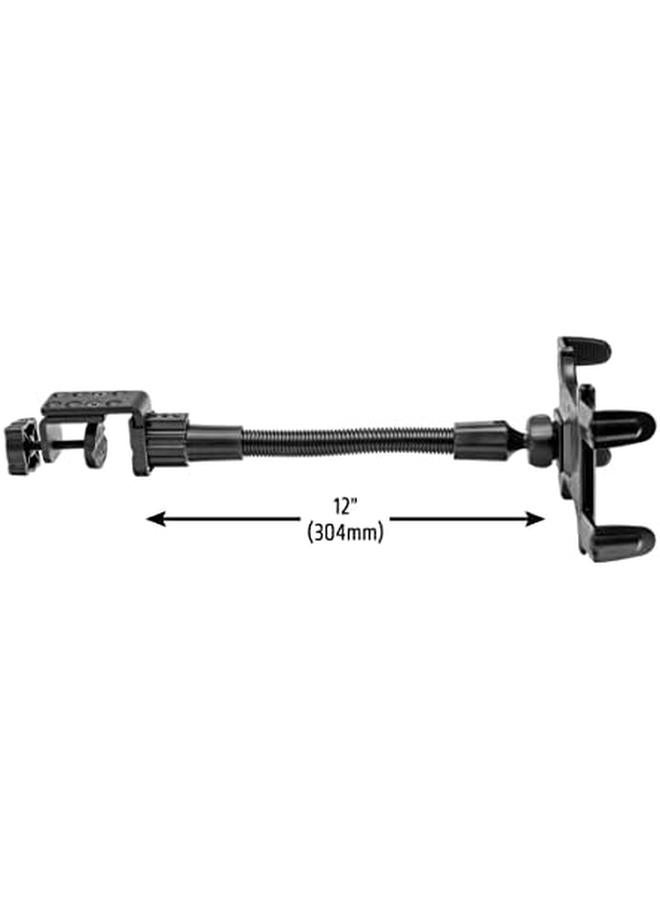 erorex Tab086 12 Heavy Duty Tablet Clamp Mount With 12 Inch Neck For Ipad Pro Ipad Air Galaxy Note 10.1 Retail Black - Image 3