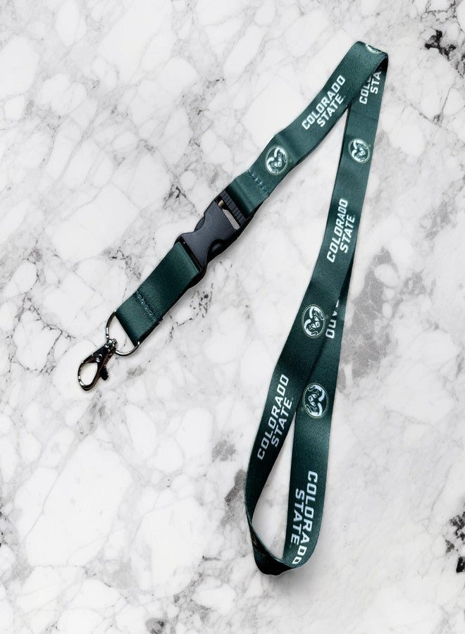 Desert Cactus Colorado State University Lanyard CSU Rams Car Keys ID Badge Holder Keychain Detachable Breakaway Snap Buckle (Green) - Image 5