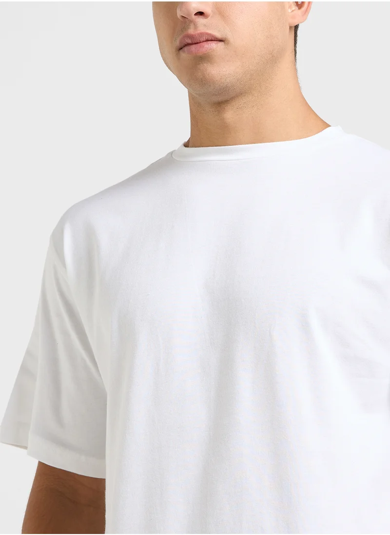 سفنتي فايف Graphic Oversized T-Shirt
