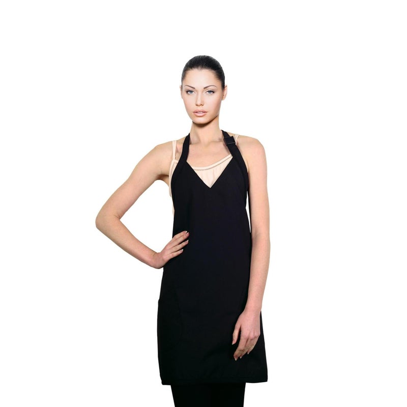 Cricket Blokr Hair Stylist Apron - Water-Resistant, Bleach-Proof, Anti-Static with Adjustable Straps & Pockets, Salon Apron, Ideal for Professional Stylists and Barbers