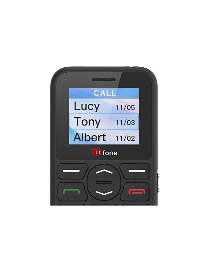 TTfone TT190 Big Button Basic Senior Unlocked Emergency Mobile Phone - Simple Cheapest Phone (with USB Cable)