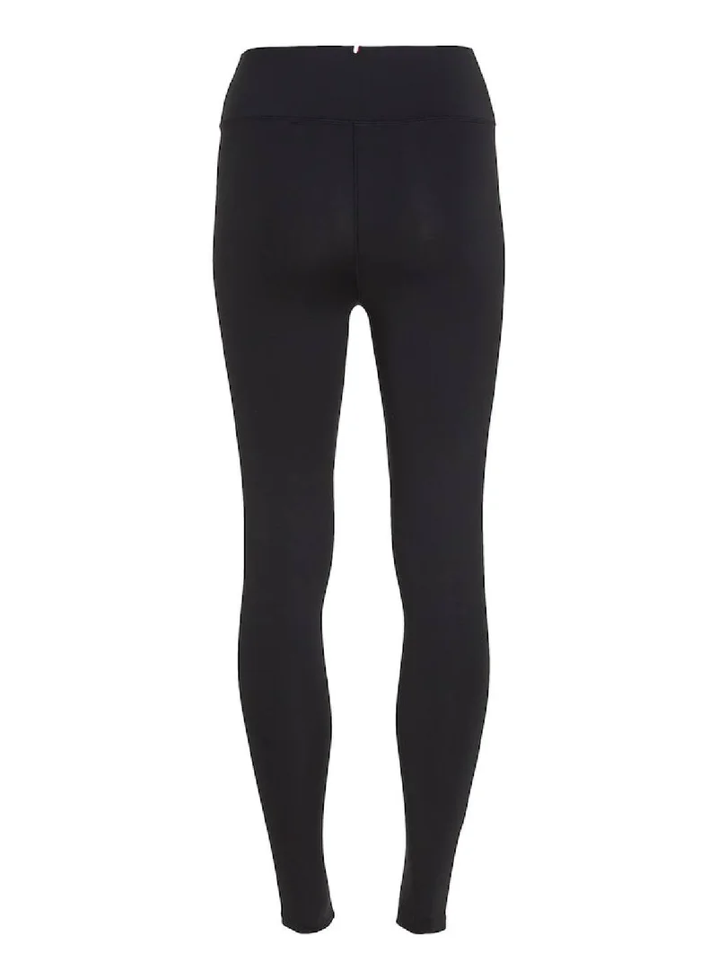 TOMMY HILFIGER Women's Sport Essential Full Length Skinny Fit Leggings, Black