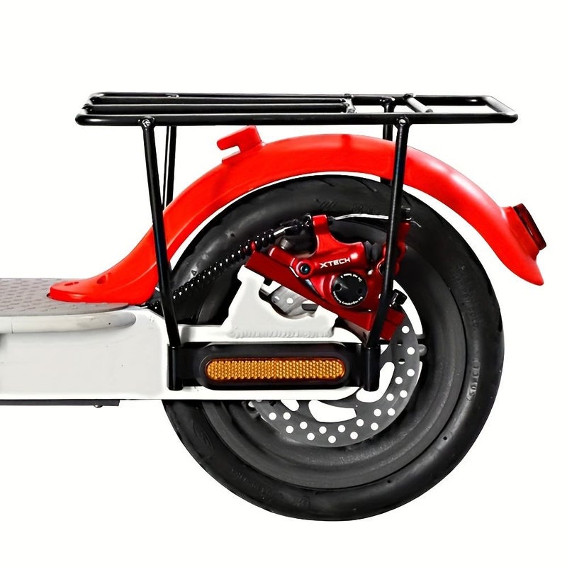 Black Basket Rear Cargo Rack Compatible With Xiaomi M365 1S Pro2 Scooter Non Damaging Installation - Image 5