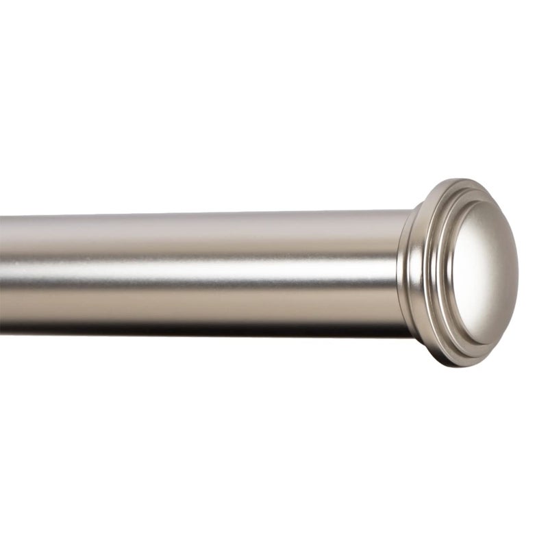 Ivilon Window Curtain Rod Decorative End Cap Design, 1 Inch Rod, 72 to 144 Inch. Oil Rubbed Bronze - Image 2