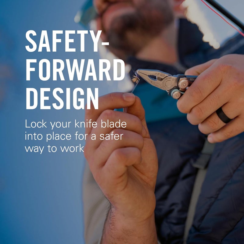 LEATHERMAN سكليتول CX، أداة متعددة خفيفة الوزن، 7 في 1، بسيطة لحملها يوميًا (EDC)، للمنزل، الحديقة والهواء الطلق، أخضر زاهي - Image 5