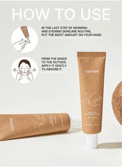 rootree Coconut Oil Rich Intensive Cream  - Korean Skin Care, Nourishing Face Cream, Hydrating and Moisturizing, Vegan & Cruelty Free  - Image 5