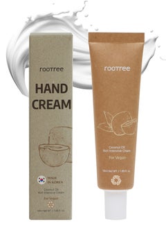 rootree Coconut Oil Rich Intensive Cream  - Korean Skin Care, Nourishing Face Cream, Hydrating and Moisturizing, Vegan & Cruelty Free  - Image 1