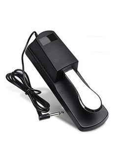 Sustain Foot Pedal for Keyboards Digital Piano Polarity Switch MIDI Universal Heavy Duty Electronic Peda Pianos Synth