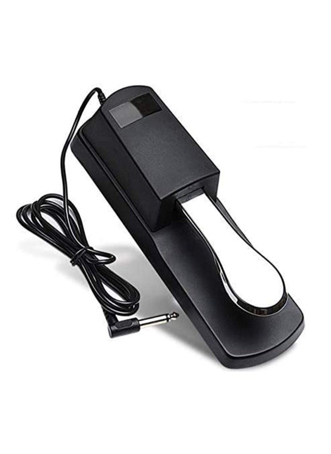 Generic - Sustain Foot Pedal for Keyboards Digital Piano Polarity Switch MIDI Universal Heavy Duty Electronic Peda Pianos Synth - Image 1