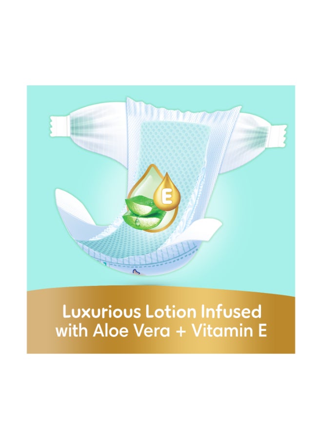 بامبرز حفاضات بريميوم كير مقاس 2، صغيرة، لوزن من 3 إلى 8 كجم، الحفاضات الأنعم والأفضل لبشرة الأطفال، من 168 حفاضة أطفال - Image 3