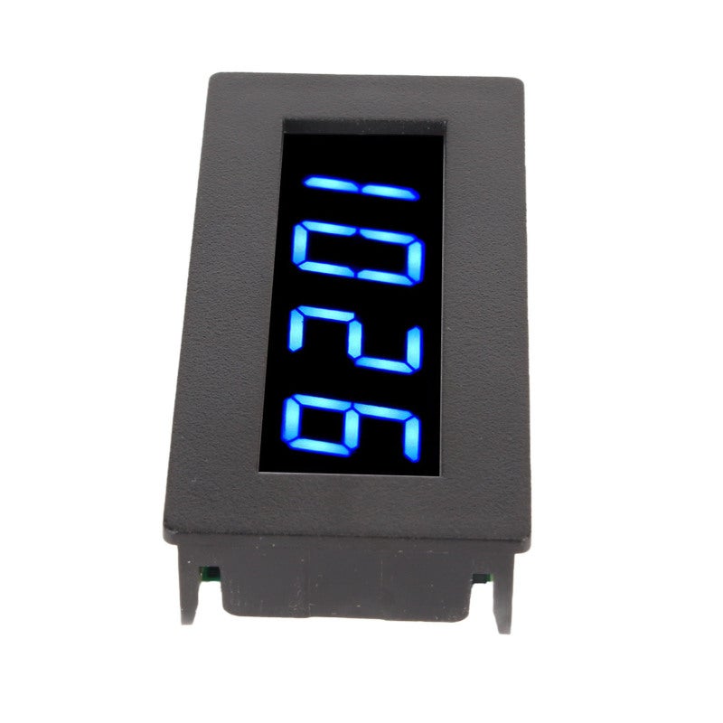 Digital Tachometer 0.56 Inch 4 Digital Display - Strong Anti Interference Dual Mode Digital Frequency Meter for Motor Speed Detection - Image 1